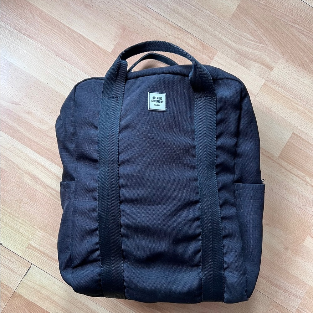 Opening Ceremony Black Backpack